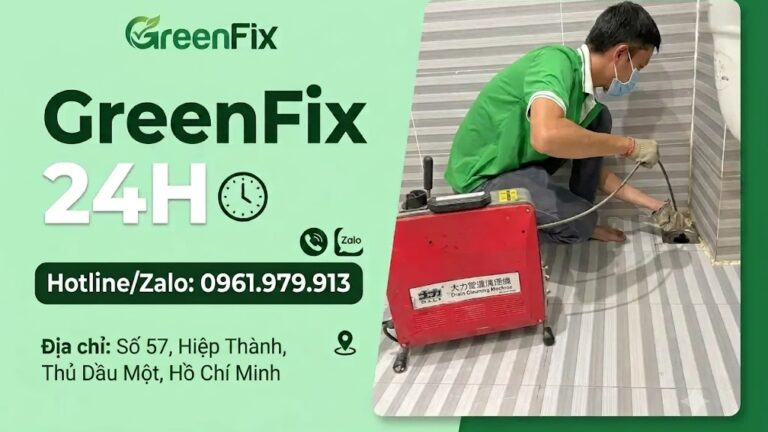 Greenfix24h - Luôn có mặt nhanh hút hầm cầu cho bạn chỉ 30 phút