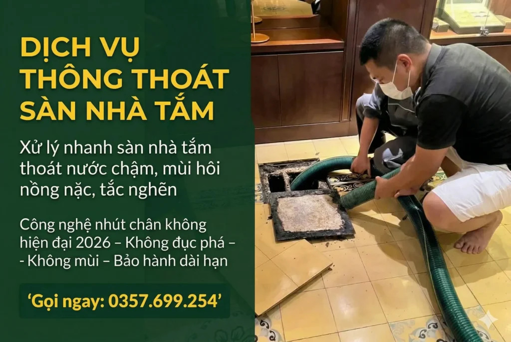 Hút hầm cầu trọn gói