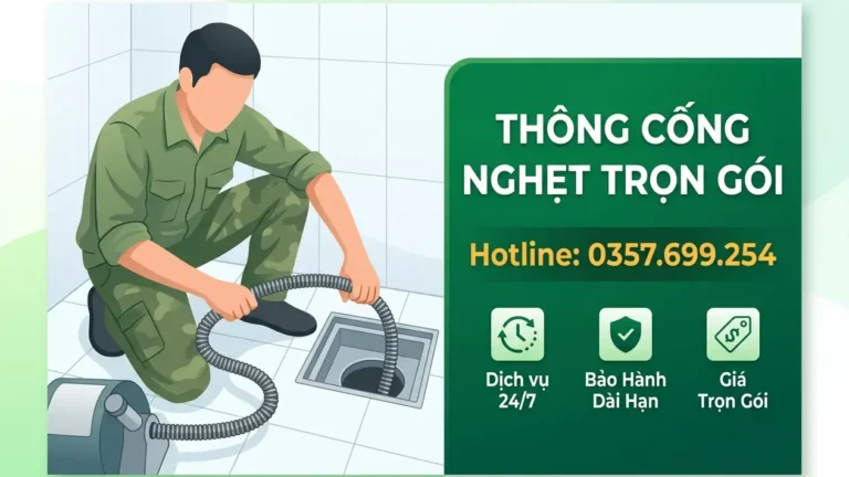 Thợ thông cống nghẹt trọn gói