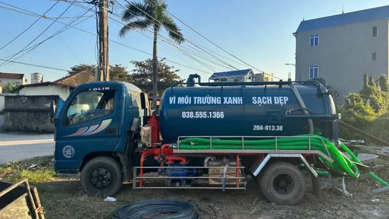 Thông tắc hút hầm cầu tại Bình Dương