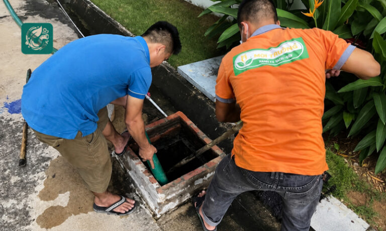 Hút hầm cầu tại Phường Bình Hòa