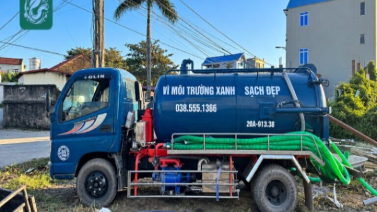 hút hầm cầu tại Xã Thường Tân